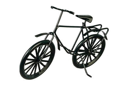 Large Black Bicycle